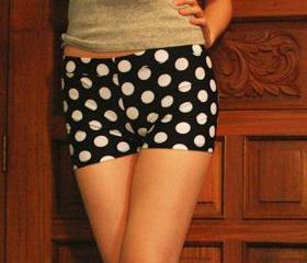  Yoga Shorts Polkadots Macro - S/M